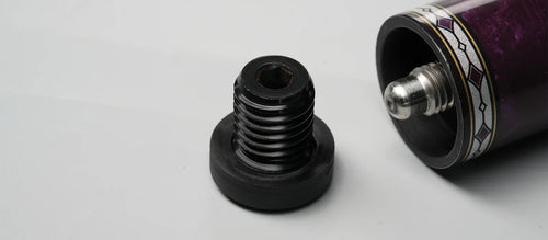 EVO Beast Amethyst Lion Leather Wrap Pool Cue Maxbing Edition 7