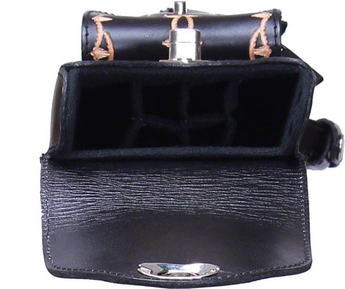 Instroke 2x4 FIT-A Black Hand Tooled Pool Cue Case