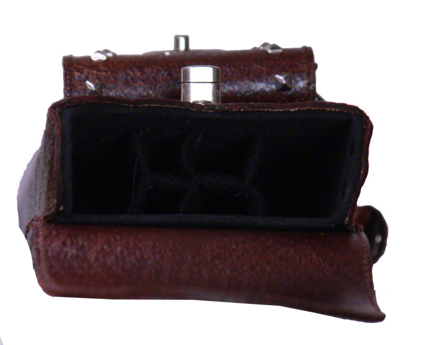 Instroke 2x4 FIT-C Brown Leather Pool Cue Case