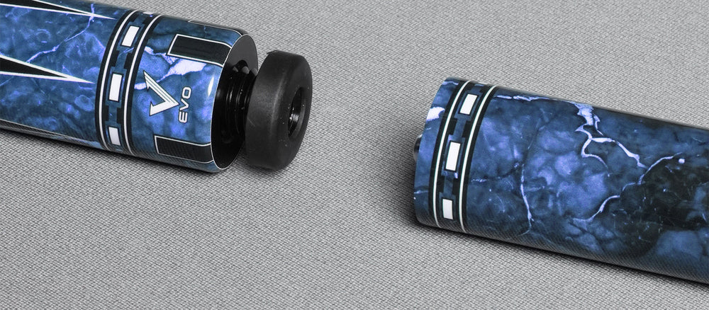 EVO Gemstone Skyflare No Wrap Pool Cue Maxbing Edition