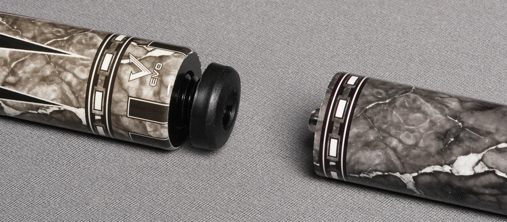 EVO Gemstone Nightglow No Wrap Pool Cue Maxbing Edition