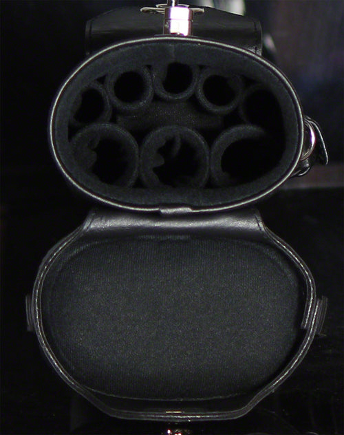 Instroke Leather Cowboy Series 3x5 Pool Cue Case - Chestnut 4