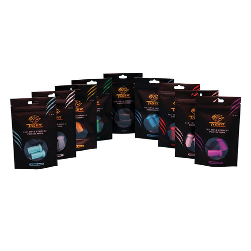 Tiger Cue Tip & Ferrule Protectors - Set of 2 3