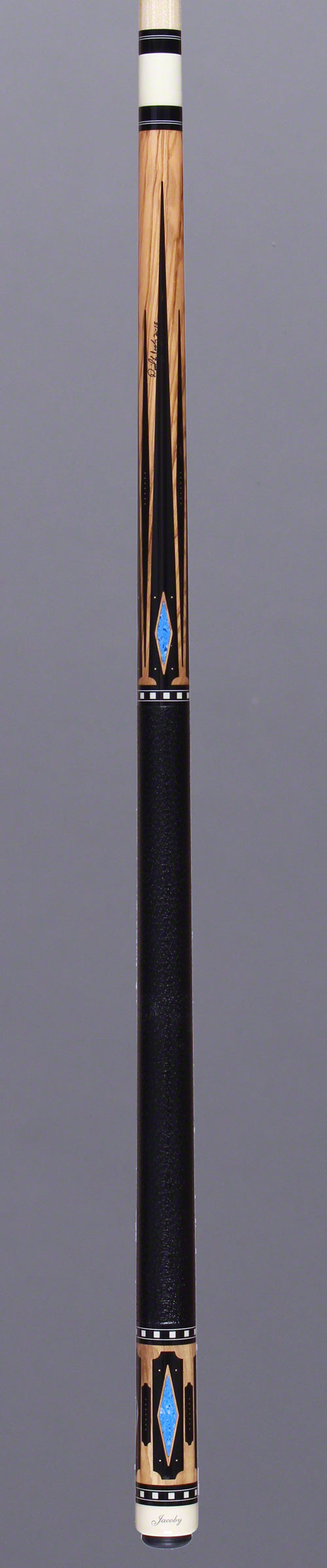 Jacoby HB5 Olivewood with Ebony Points Pool Cue