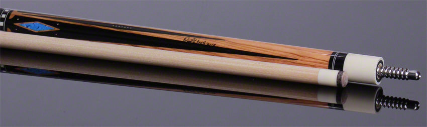 Jacoby HB5 Olivewood with Ebony Points Pool Cue