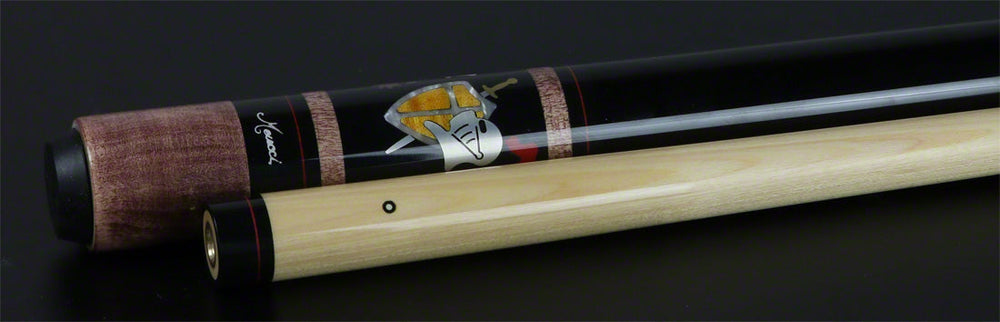 Meucci Hall Of Fame Medieval Burgundy Stained Pro Pool Cue