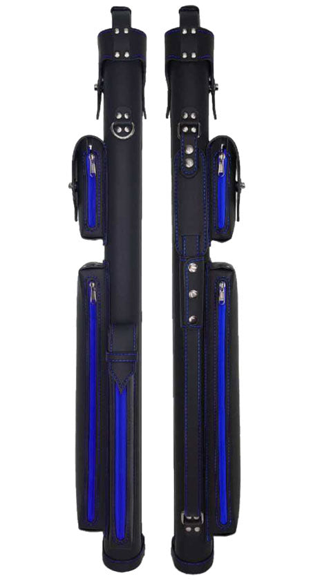 Holly Spectrum Series Pool Cue Case - Sapphire Stitched 3