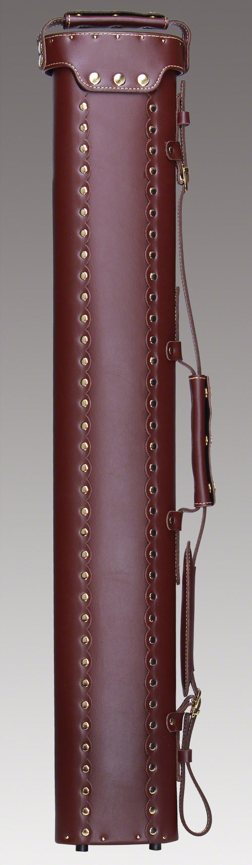 Instroke 2X4 Chestnut Leather Cowboy Cue Case