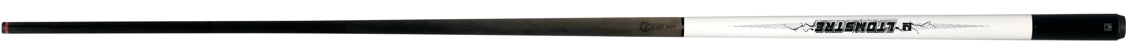 Little Monster LMJC3PWH 3 Piece Jump Cue with Carbon Fiber Shaft - Electro-Optic White