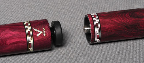 EVO MEG Crimson Jaw No Wrap Pool Cue Maxbing Edition 6