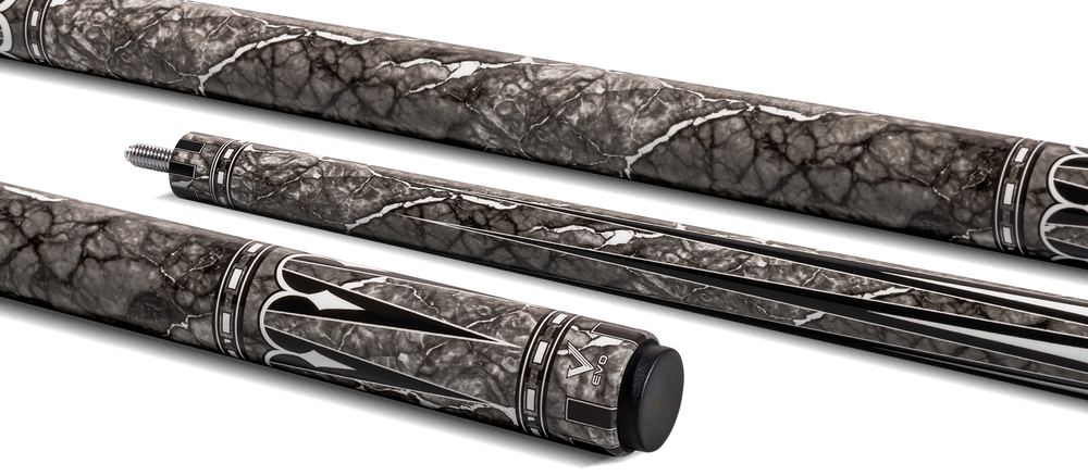 EVO Gemstone Nightglow No Wrap Pool Cue