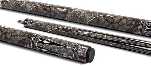 EVO Gemstone Nightglow No Wrap Pool Cue 2