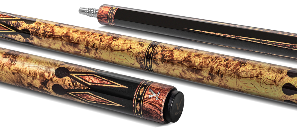 EVO Warrior Canyon Bronze No Wrap Pool Cue