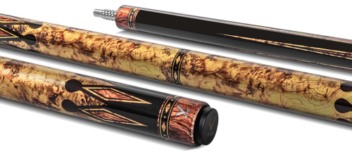 EVO Warrior Canyon Bronze No Wrap Pool Cue 2