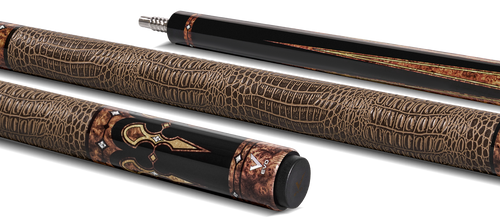 EVO Crown Monarch Blade Leather Wrap Pool Cue 2
