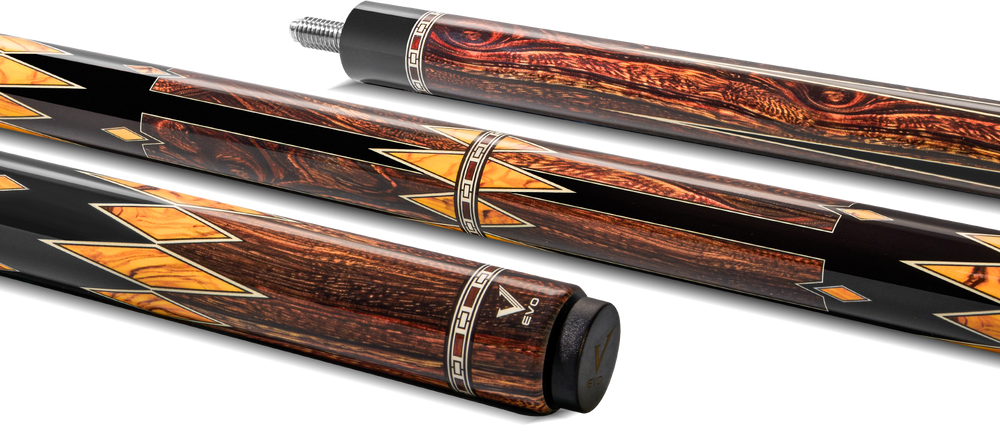 EVO MEG Ember Fang No Wrap Pool Cue