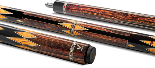 EVO MEG Ember Fang No Wrap Pool Cue 2