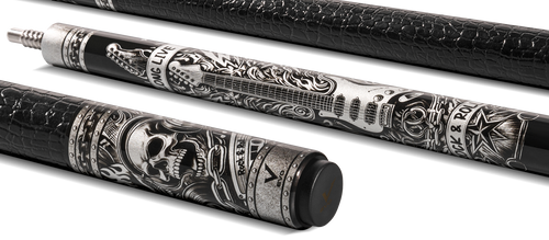 EVO Rebel Leather Wrap Pool Cue 2