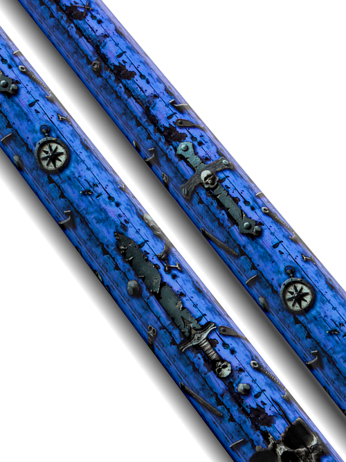 EVO Pirate Series Sea Wrath No Wrap Pool Cue 4