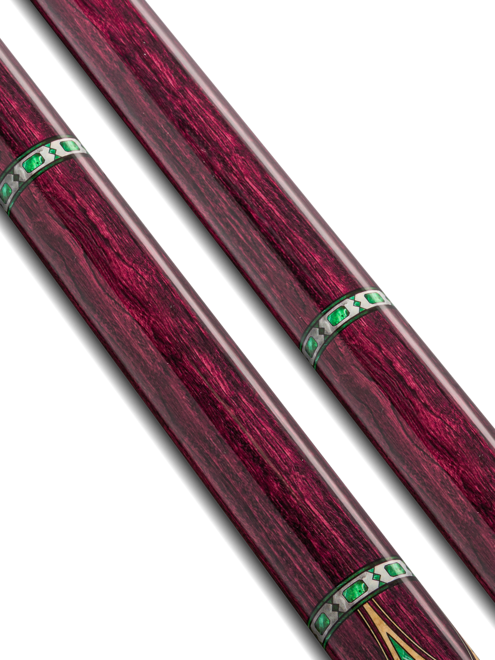 EVO Royale Garnet Crest No Wrap Pool Cue
