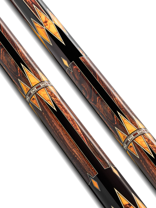 EVO MEG Ember Fang No Wrap Pool Cue 4