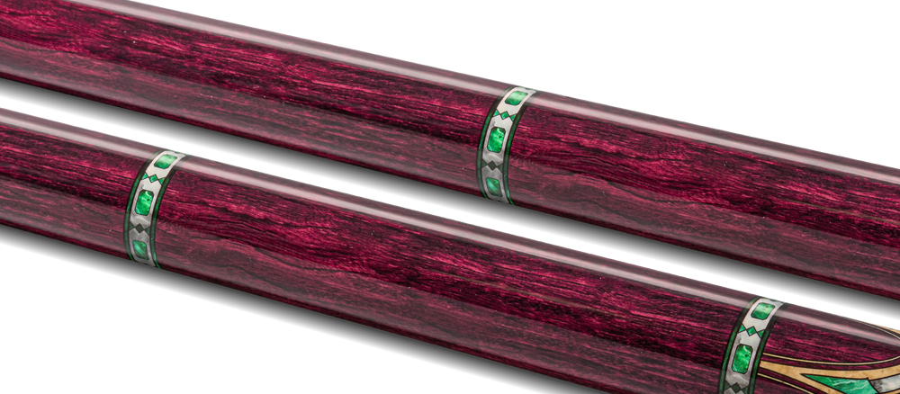EVO Royale Garnet Crest No Wrap Pool Cue