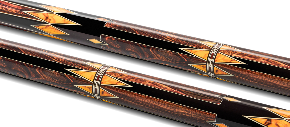 EVO MEG Ember Fang No Wrap Pool Cue