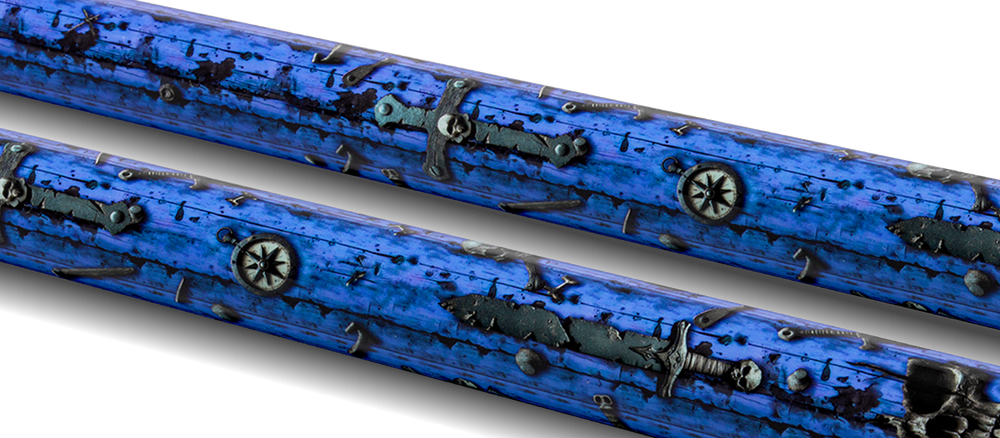 EVO Pirate Series Sea Wrath No Wrap Pool Cue