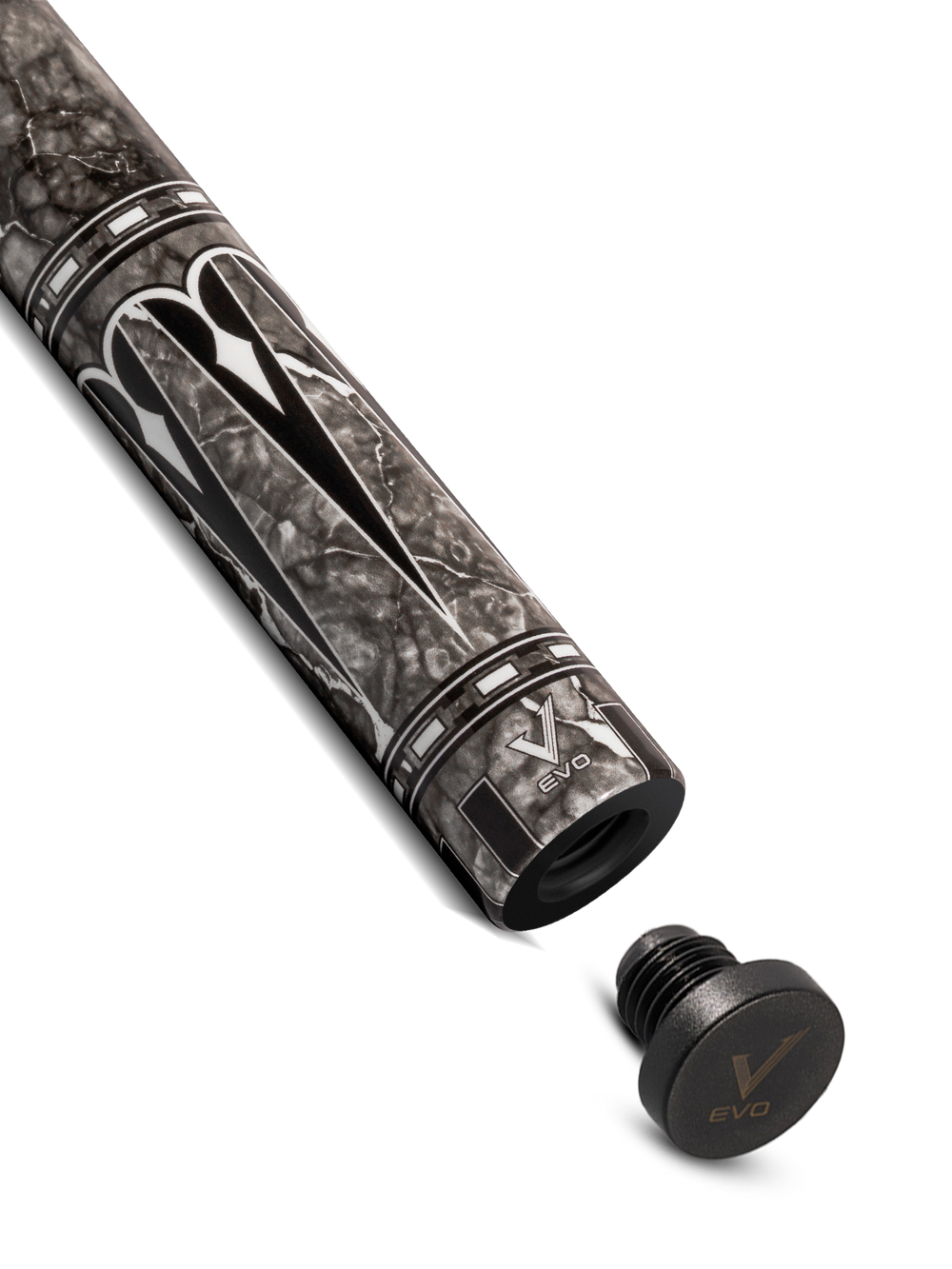 EVO Gemstone Nightglow No Wrap Pool Cue