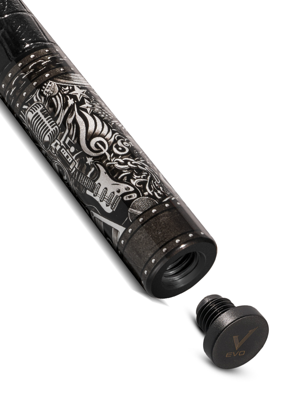 EVO Rebel Leather Wrap Pool Cue