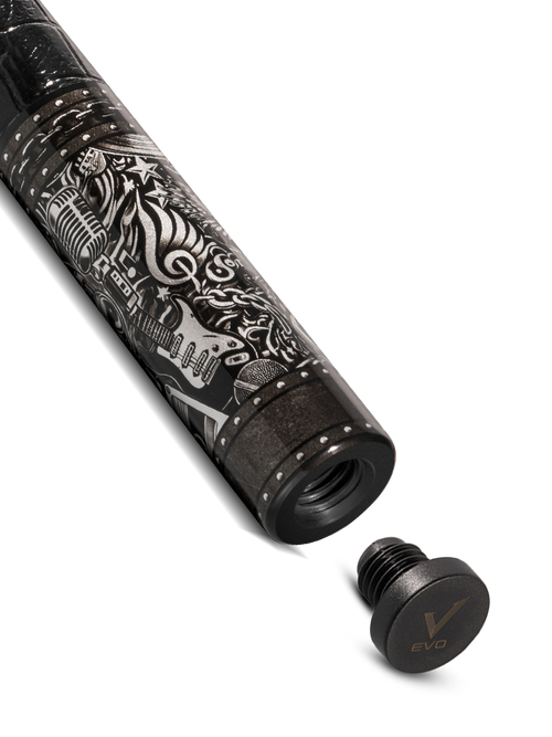 EVO Rebel Leather Wrap Pool Cue 6