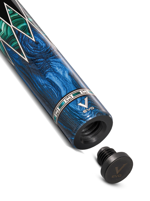EVO MEG Abyss Blade No Wrap Pool Cue 6