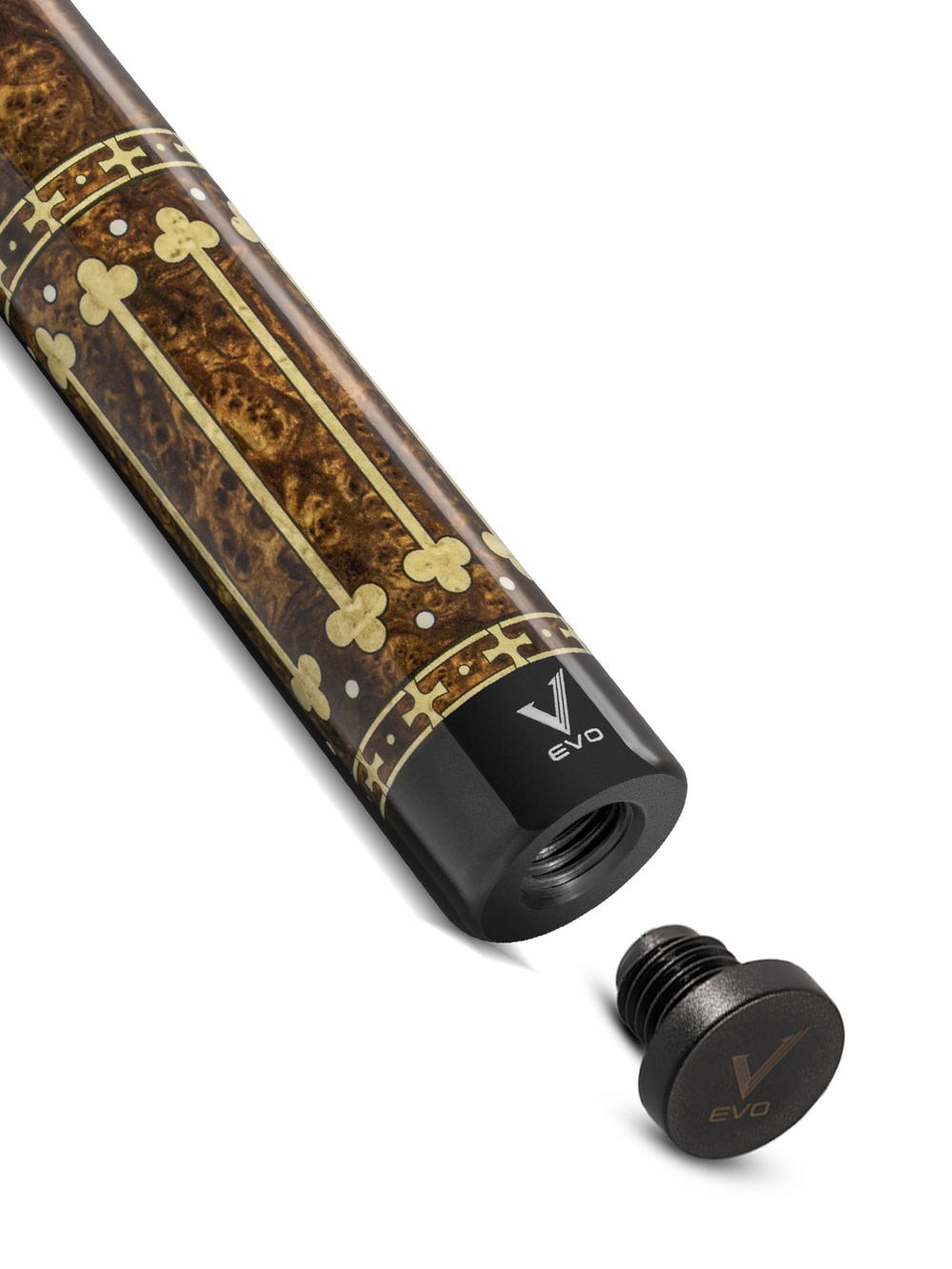 EVO Royale Series Gilded Oak No Wrap Pool Cue