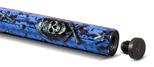 EVO Pirate Series Sea Wrath No Wrap Pool Cue 5