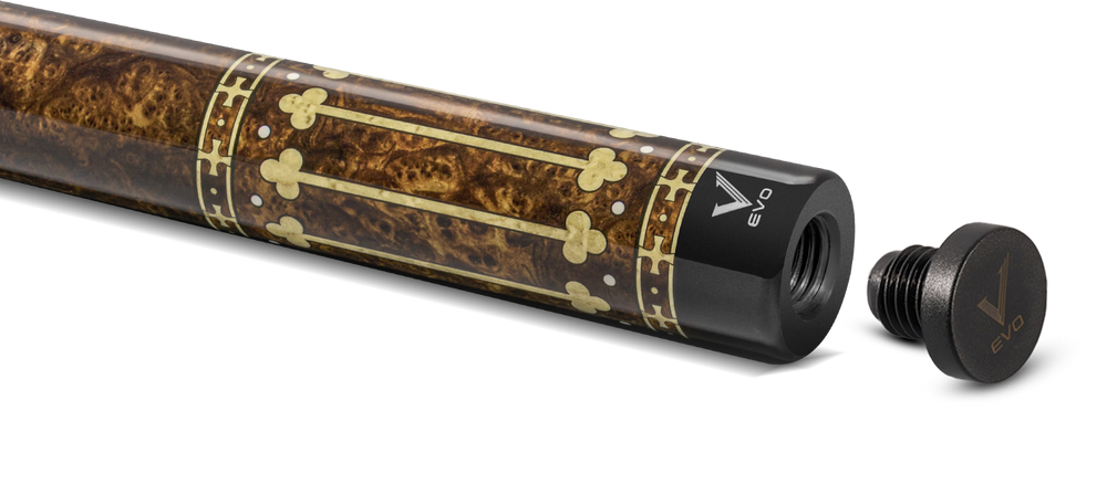EVO Royale Series Gilded Oak No Wrap Pool Cue