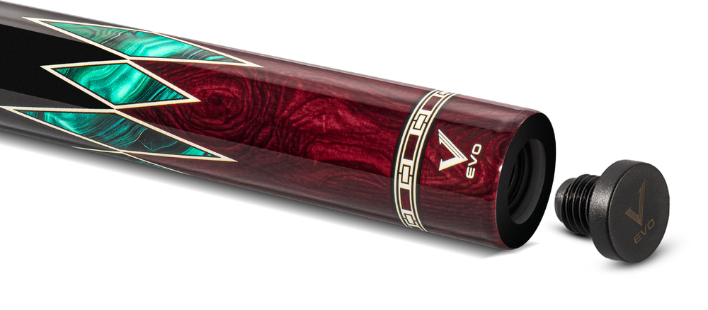 EVO MEG Crimson Jaw No Wrap Pool Cue