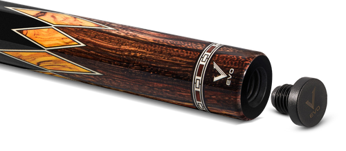 EVO MEG Ember Fang No Wrap Pool Cue 5