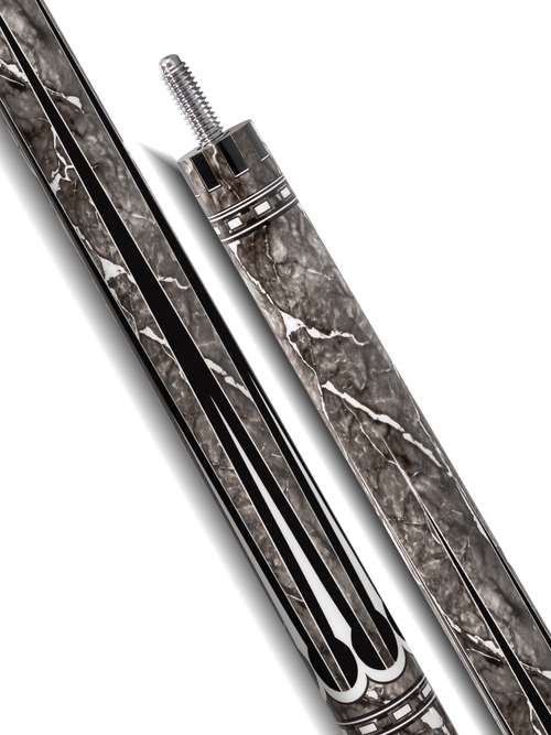 EVO Gemstone Nightglow No Wrap Pool Cue 8