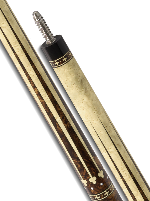 EVO Royale Series Gilded Oak No Wrap Pool Cue 8