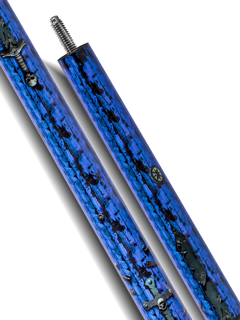 EVO Pirate Series Sea Wrath No Wrap Pool Cue