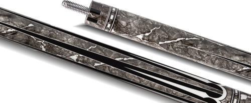 EVO Gemstone Nightglow No Wrap Pool Cue 7