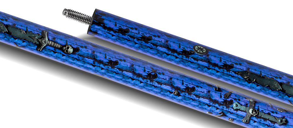 EVO Pirate Series Sea Wrath No Wrap Pool Cue