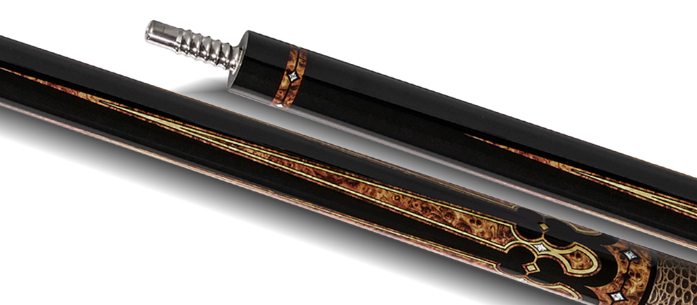 EVO Crown Monarch Blade Leather Wrap Pool Cue