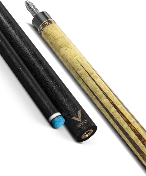 EVO Royale Series Gilded Oak No Wrap Pool Cue 10