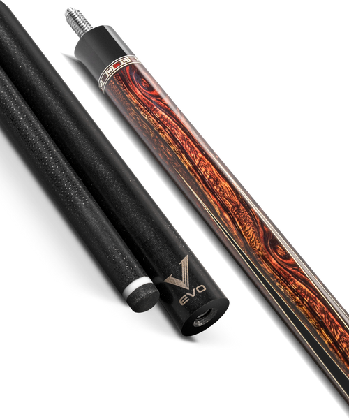 EVO MEG Ember Fang No Wrap Pool Cue 10