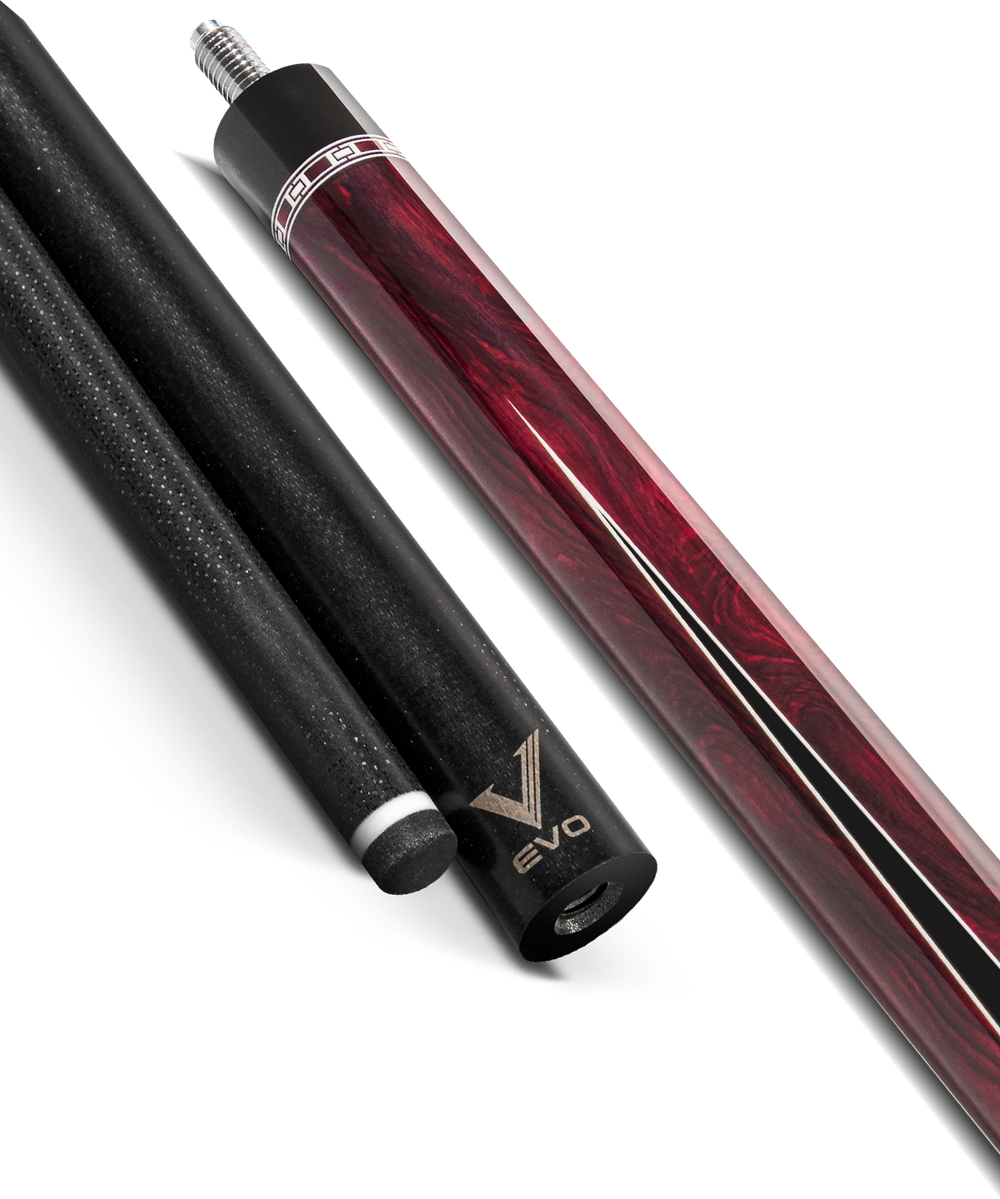 EVO MEG Crimson Jaw No Wrap Pool Cue