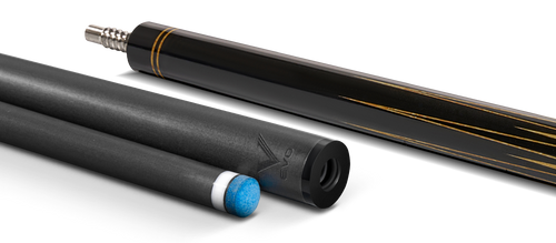 EVO Crystal Umber Crest No Wrap Pool Cue 9