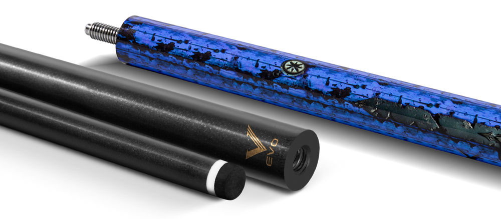 EVO Pirate Series Sea Wrath No Wrap Pool Cue