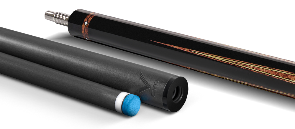 EVO Crown Monarch Blade Leather Wrap Pool Cue