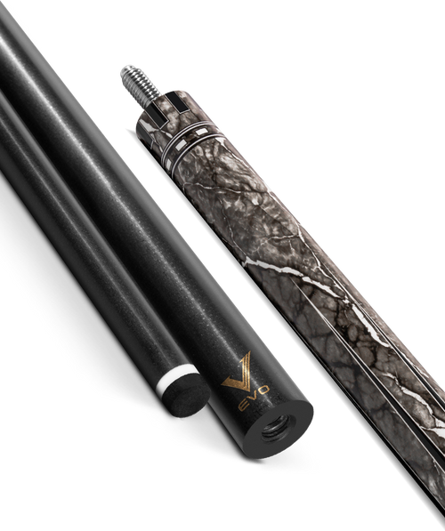 EVO Gemstone Nightglow No Wrap Pool Cue 10